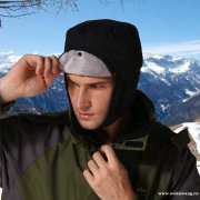 可拆卸口罩保暖儿童雷锋帽户外运动滑雪骑车挡风护耳亲子保暖帽子