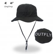 outfly可折叠钱包款渔夫帽轻薄快干户外帽子防晒遮阳帽登山