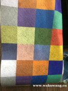 福建优质厂家 彩色格子水刺布 口罩布 可定制批发