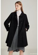 品牌女装工厂货源 女式大衣 冬季双面羊绒大衣批发