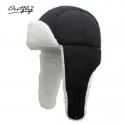儿童帽子秋冬韩国新款仿羊羔毛护耳帽滑雪可爱保暖雷锋帽婴儿帽子